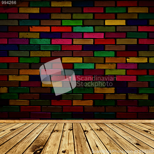 Image of rainbow interior