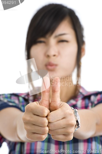 Image of two thumbs up