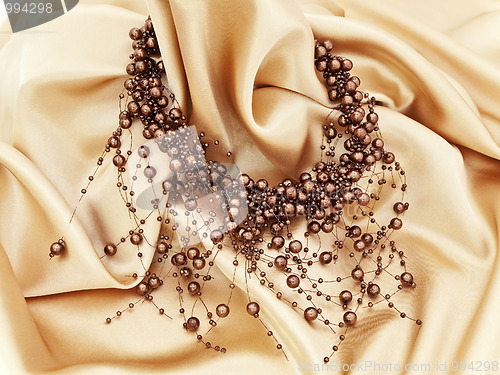 Image of  fashion brown necklace