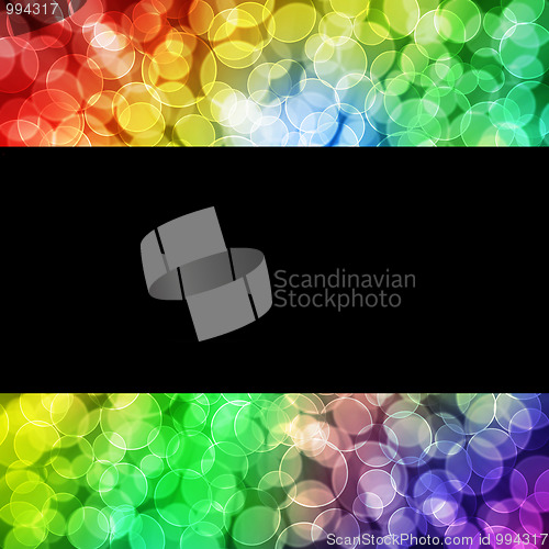 Image of abstract bokeh background