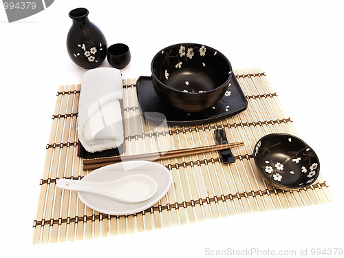 Image of table serving 