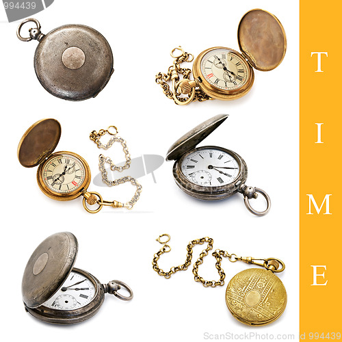 Image of pocket watch set