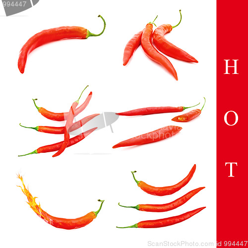 Image of hot pepper set