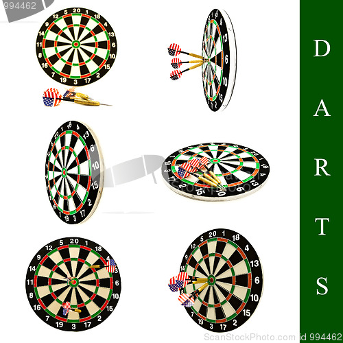 Image of darts set