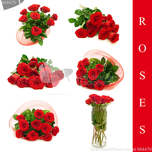 Image of roses set