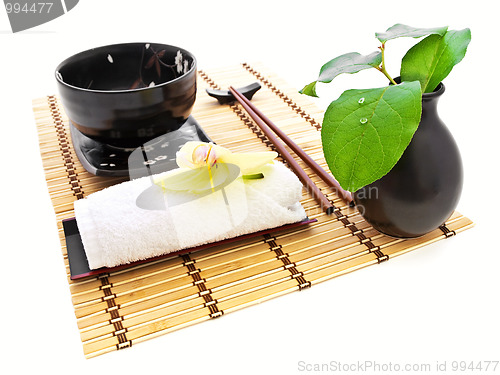 Image of table serving