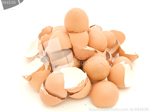 Image of Heap of egg shell