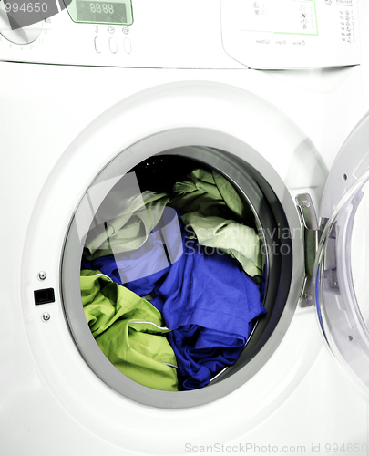 Image of Clothes in laundry
