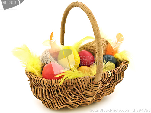 Image of easter eggs