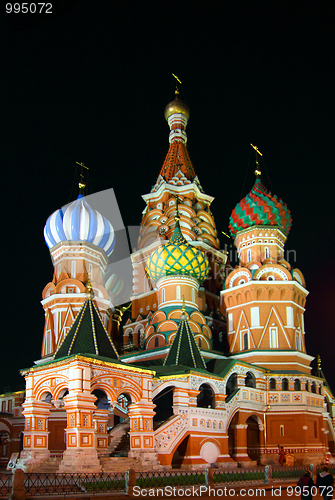 Image of Vasiliy Blazhenniy church in Moscow