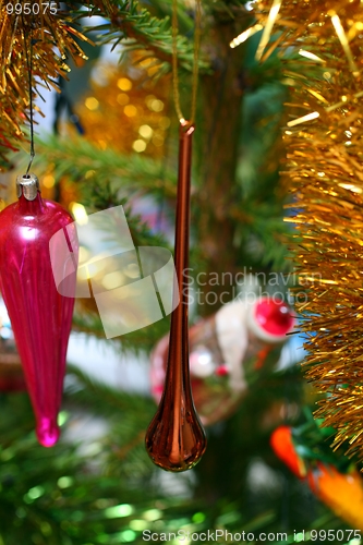 Image of Christmas decorations