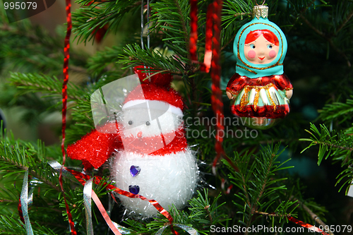 Image of Christmas decorations