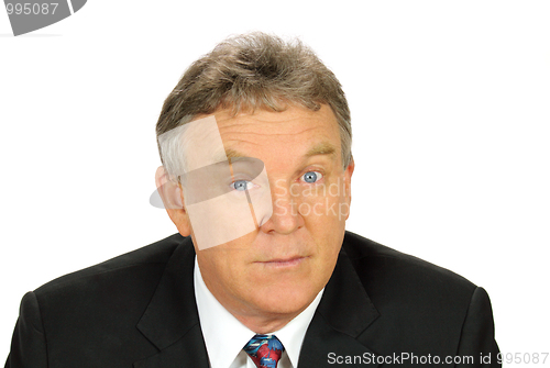 Image of Surprised Businessman