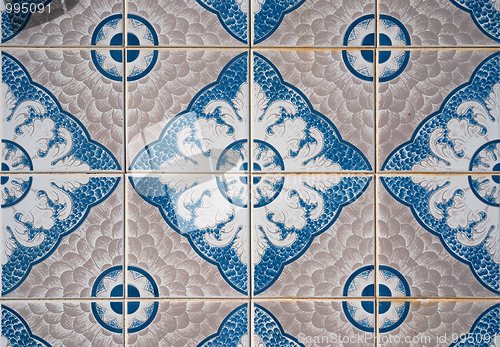 Image of Ornamental old tiles