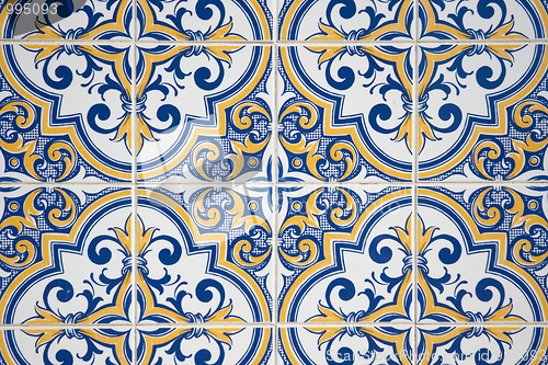 Image of Ornamental old tiles