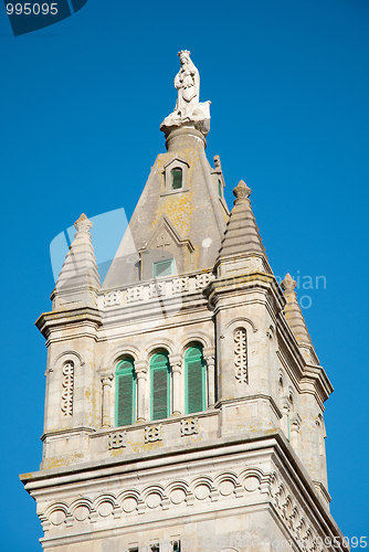 Image of Church tower detail