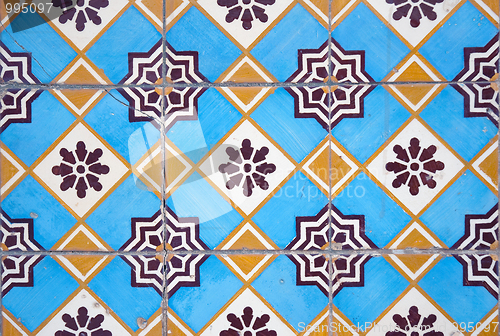 Image of Ornamental old tiles