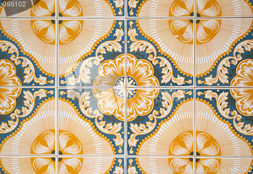 Image of Ornamental old tiles