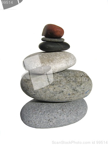 Image of Balancing rocks, isolated