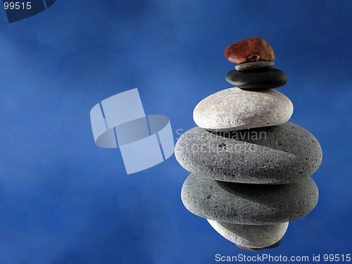 Image of Balancing rocks, space for text.