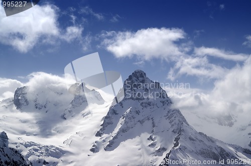 Image of Caucasus Mountains. Belalakaya