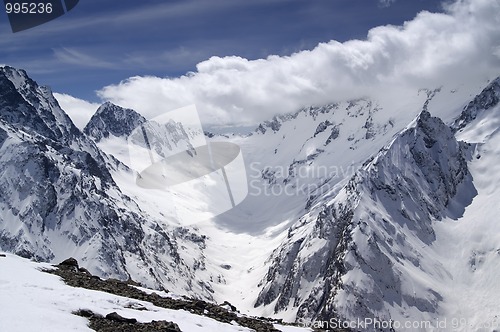 Image of Caucasus Mountains.