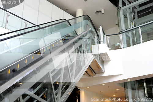 Image of escalator