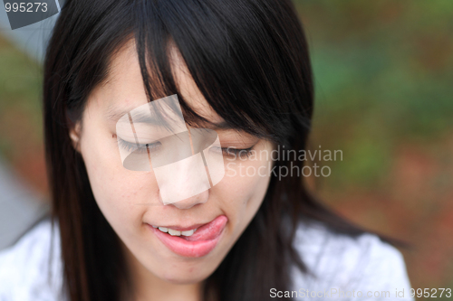 Image of cute asian girl