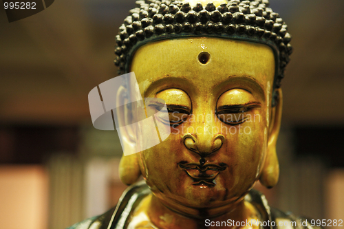 Image of buddha close up