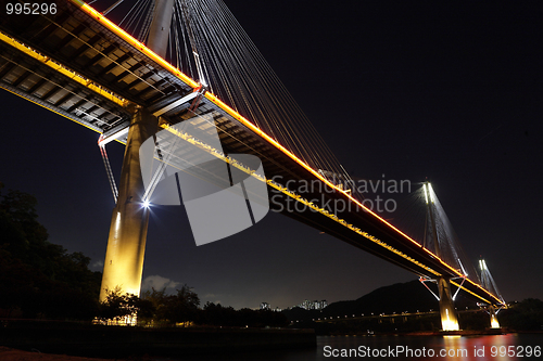 Image of Ting Kau Bridge in Hong Kong