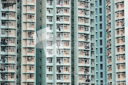 Image of apartment house in Hong Kong