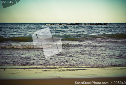 Image of evening seascape