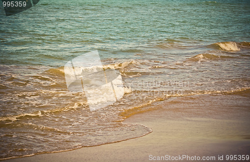 Image of sea in the evening