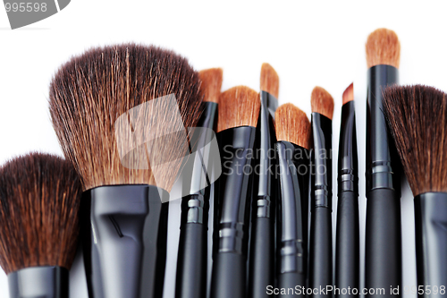 Image of make-up brushes