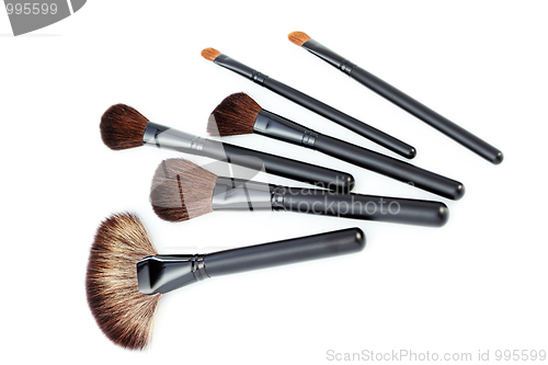 Image of make-up brushes