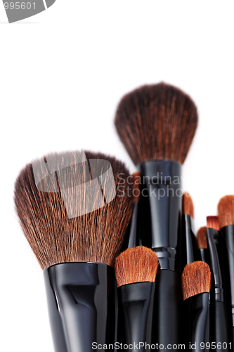 Image of make-up brushes