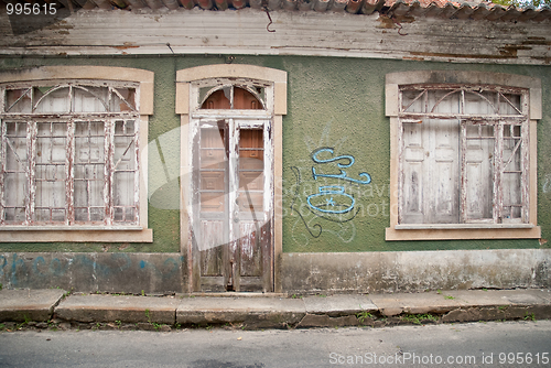 Image of Old house facade