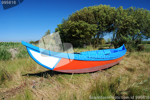 Image of Colorful fishing boat