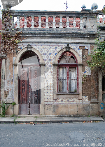 Image of Old house facade