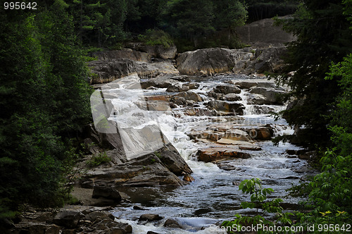 Image of White Water in an Adirondack Stream