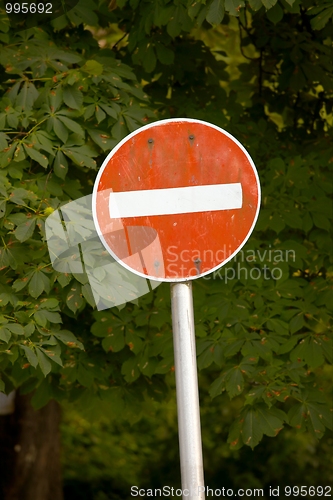 Image of No entry