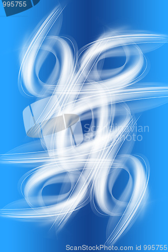 Image of Modern abstract background of blue 