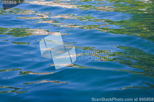 Image of Reflections in the sea