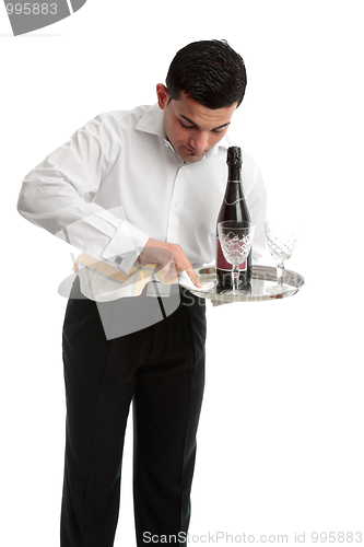 Image of Waiter or bartender at work