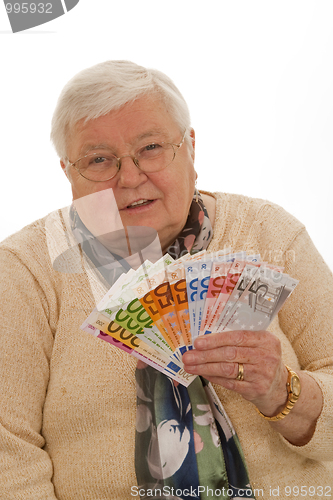 Image of Grandma with Euros