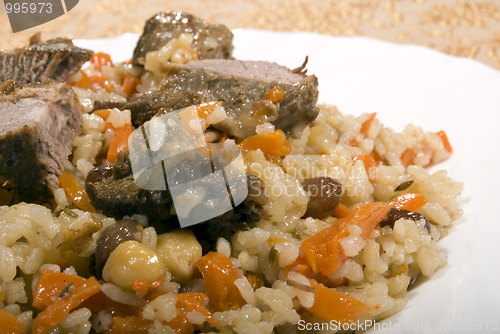 Image of Pilaf with meat   