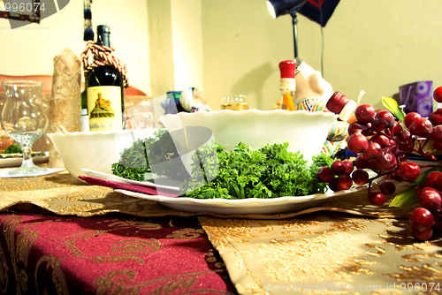 Image of Festive table       