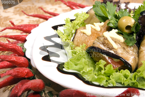 Image of Aubergine appetizer    