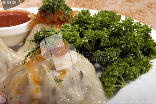 Image of Hot asian dish  