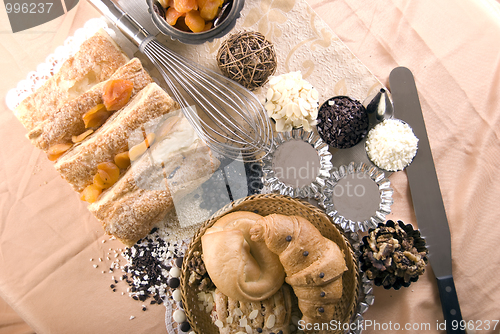 Image of Different confectionery  